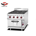 Free Standing Heavy Duty Kitchen Gas Range/4 Burner Gas Cooking Range with Oven